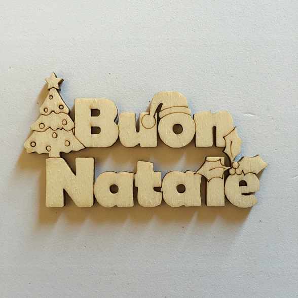 Buon Natale con Albero - Grande