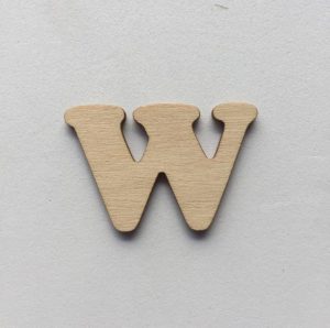 W - 1 cm